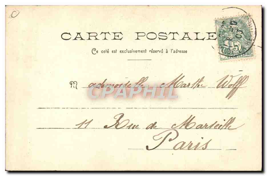 CPA Fantaisie Illustrateur Femme Patella — Verso