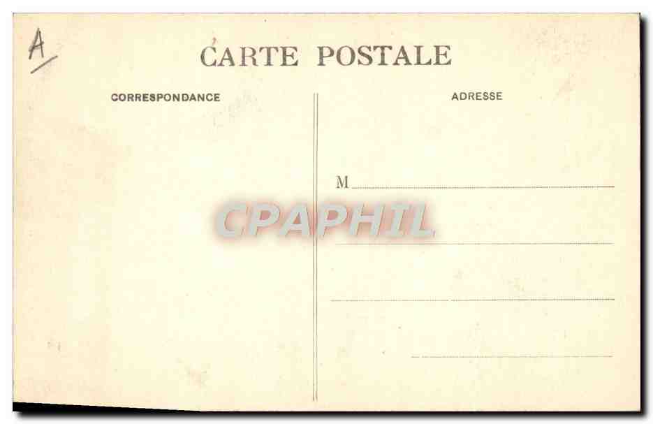 CPA Folklore Type basque Vieille porteuse d'eau — Verso