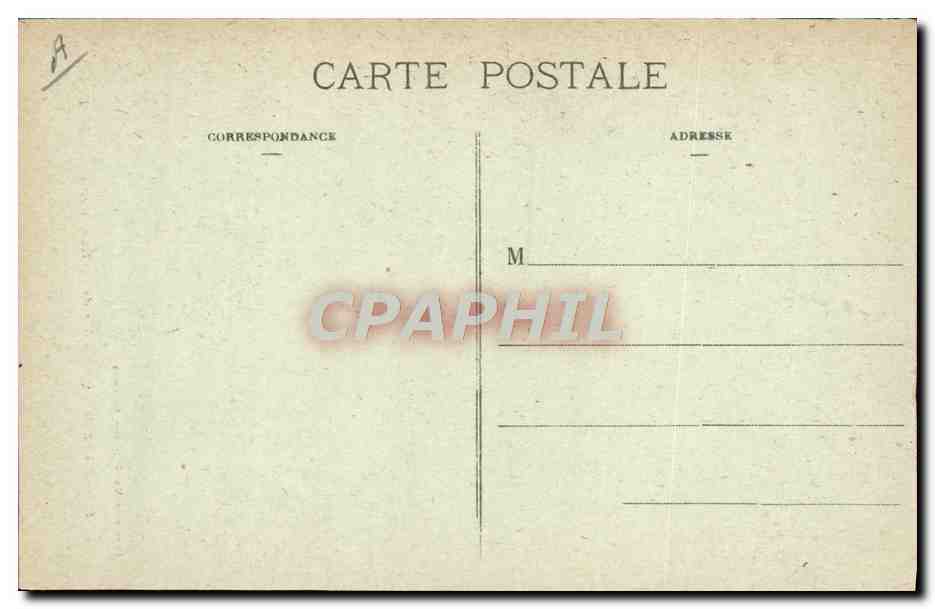 CPA Folklore Type basque Vieille porteuse d'eau — Verso