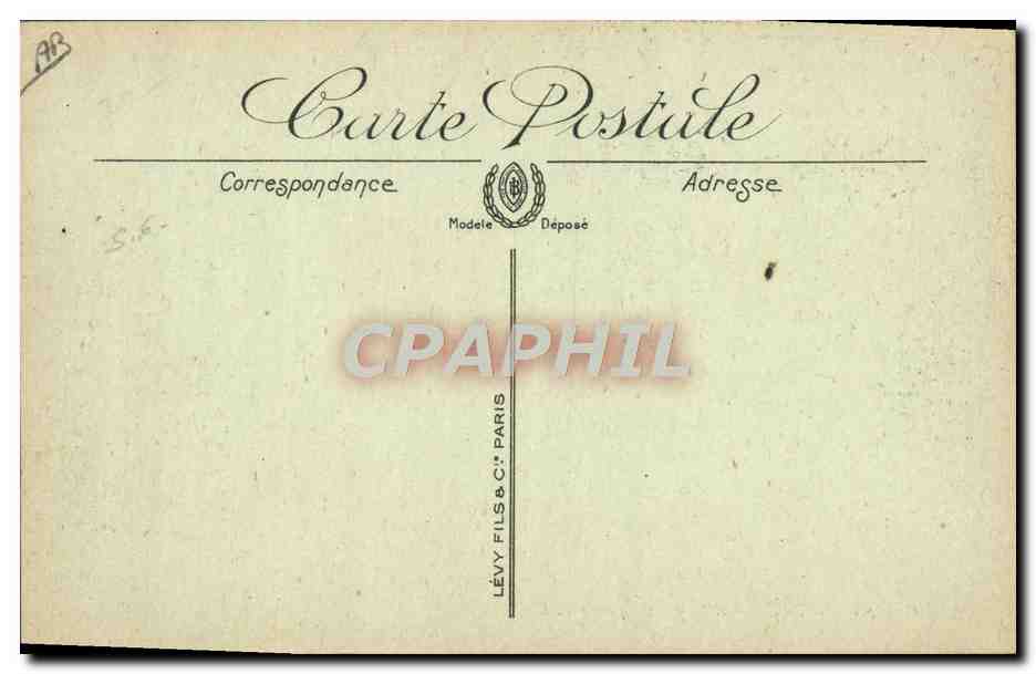 CPA Folklore Biarritz Attelage basque Boeufs  — Rückseite