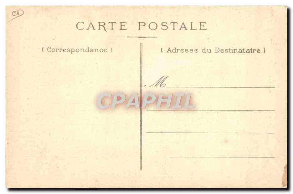 CPA Folklore Types basques francais 1830 Maries Mariage (carte toilee) — Rückseite