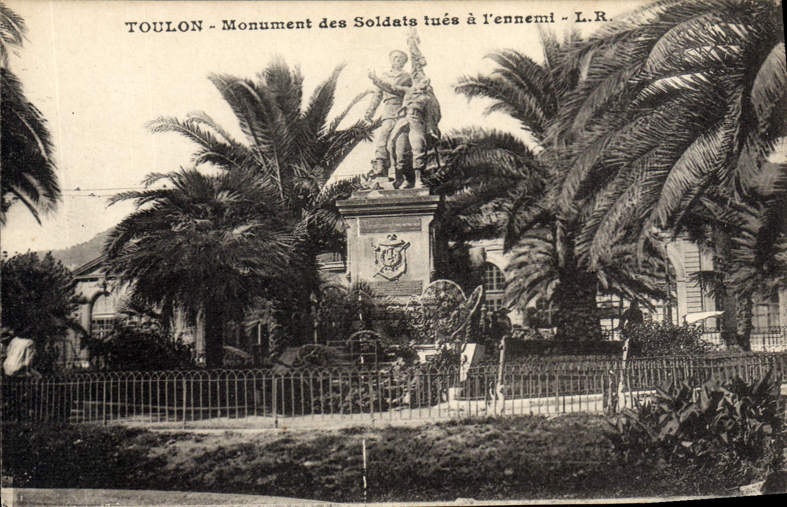 Toulon - Denkmal für Soldaten, die im Kampf gefallen sind - L.R.