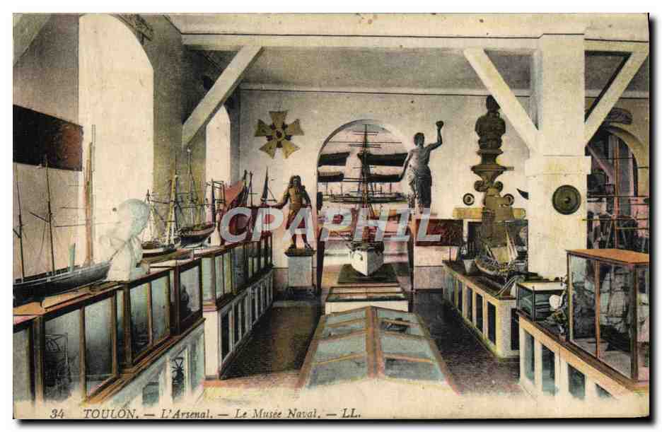 Toulon — L'Arsenal — Le Musée Naval — LL. — n°34