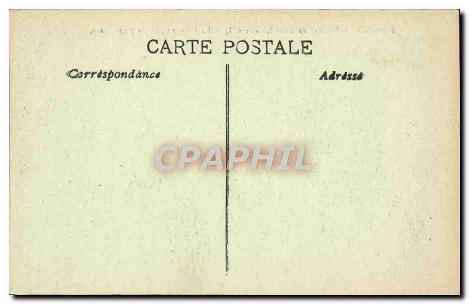 CPA Marseille Collection du Chateau d'If Le Donjon Porte Principale — Rückseite