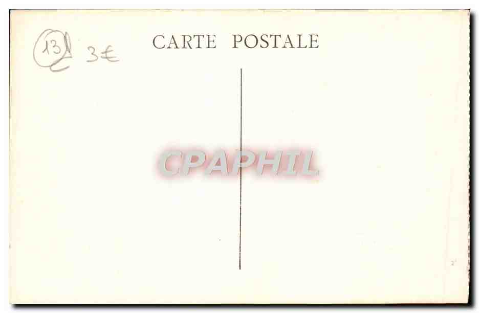 CPA Marseille La Cathedrale  — Verso