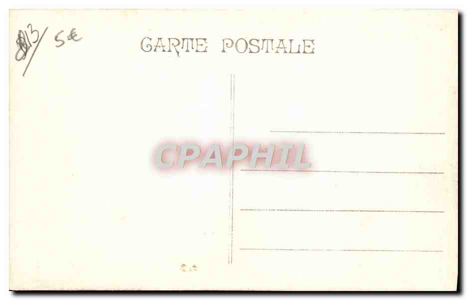 CPA Marseille Bassin du Carenage et Nd de la Garde  — Rückseite