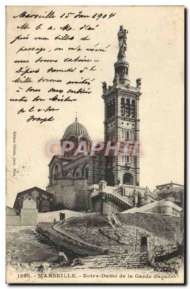 CPA Marseille Notre Dame de la Garde