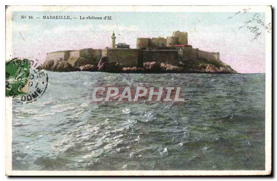 CPA Marseille Le chateau d'If 