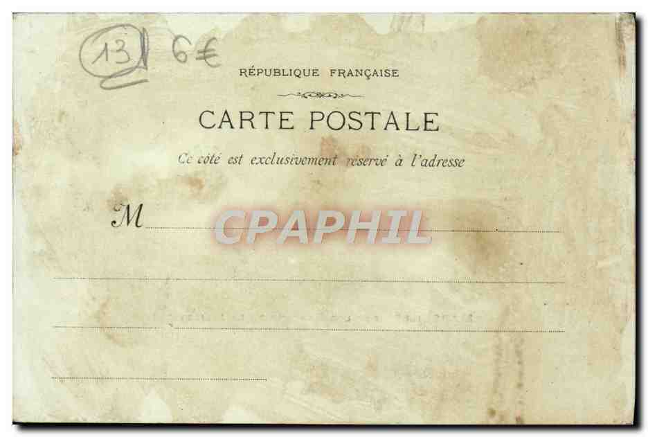 CPA Marseille Les bassins de la Joliette  — Rückseite