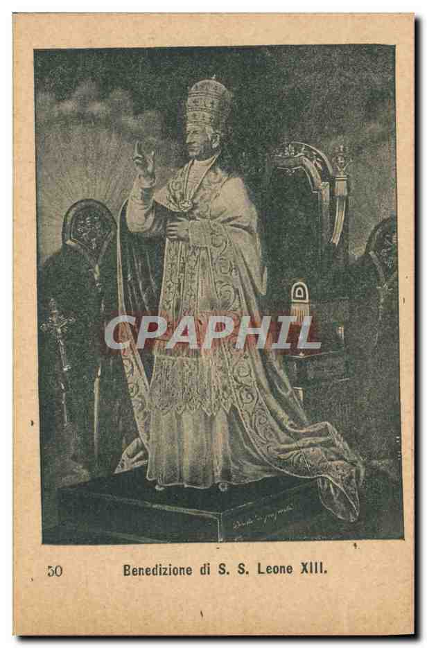 CPA Pape Benedizione di SS leone XIII