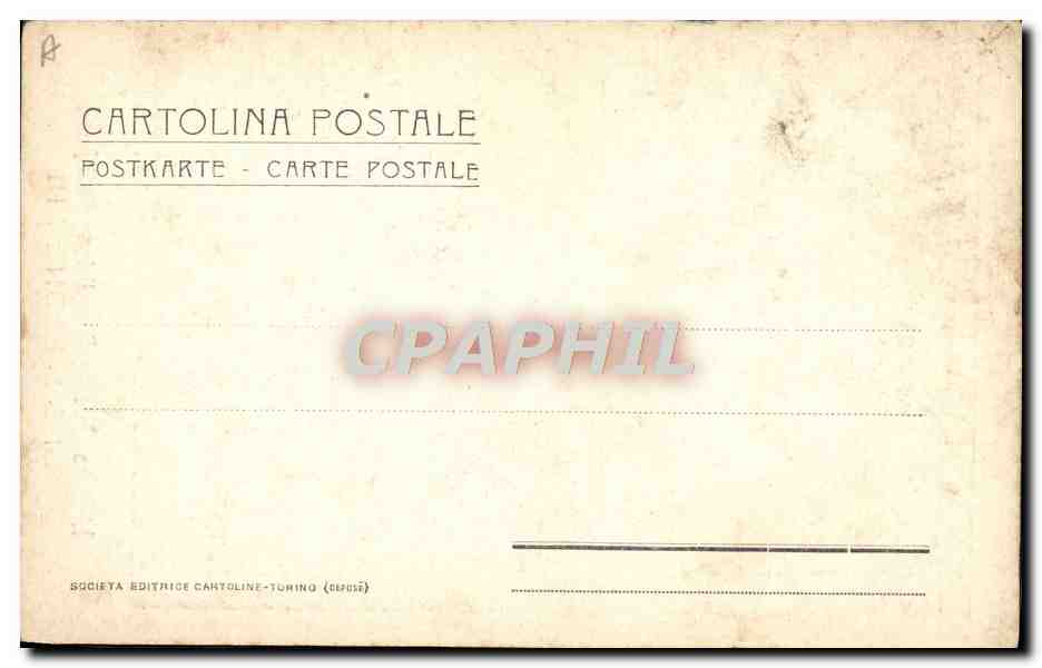 CPA Pape Leone XIII — Rückseite