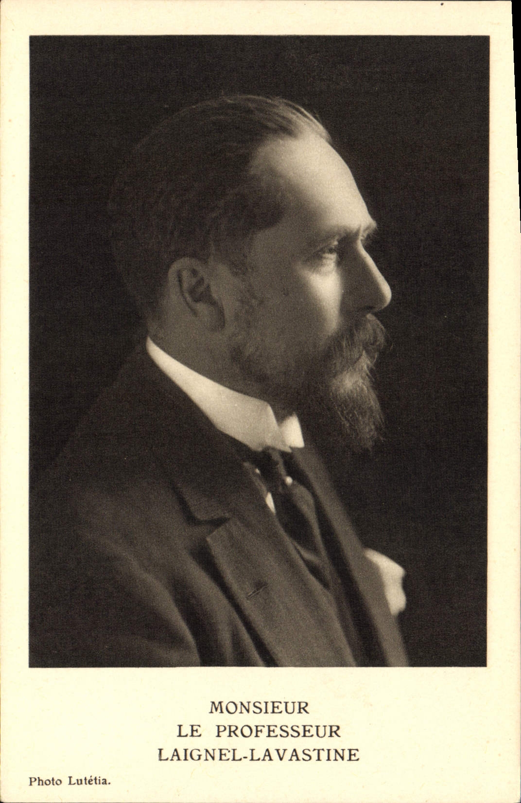 Monsieur le Professeur Laignel-Lavastine — Photo Lutétia
