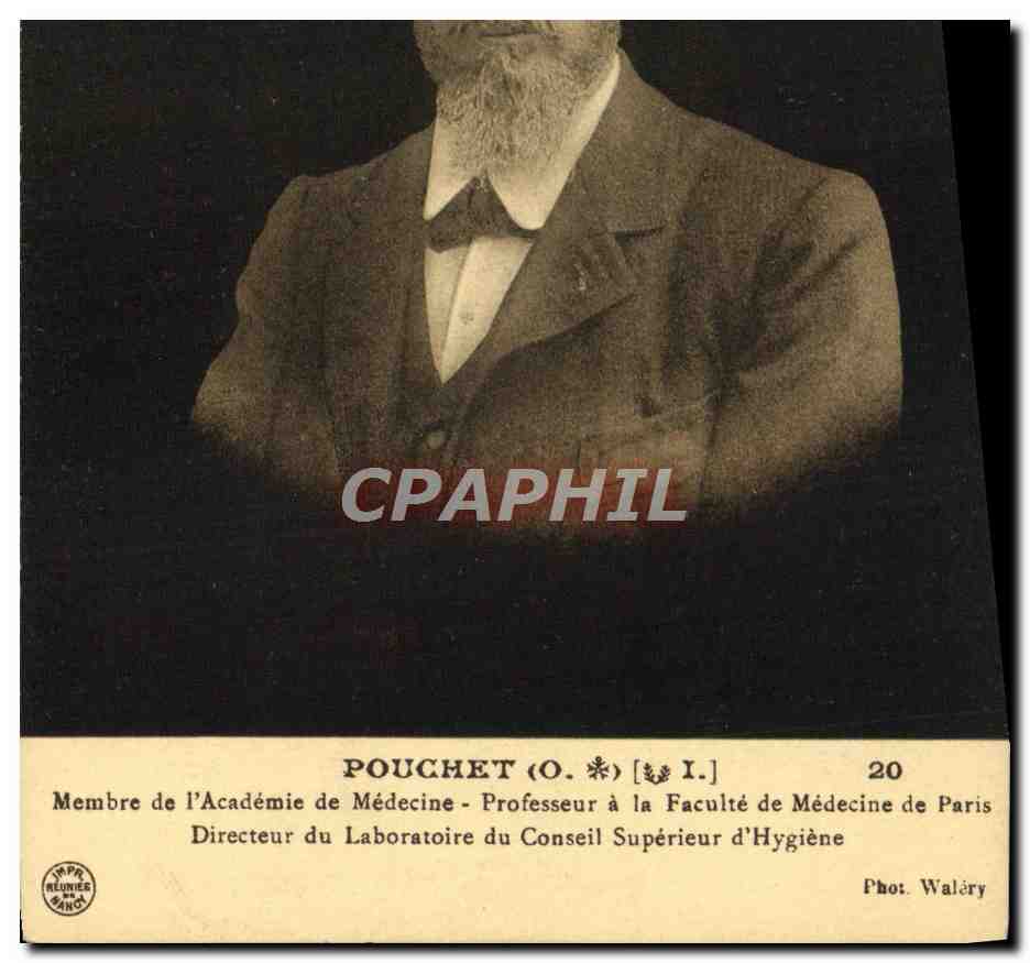 Pouchet (O.) — Professeur à la Faculté de Médecine de Paris — Compagnie des Eaux Minérales de La Bourboule