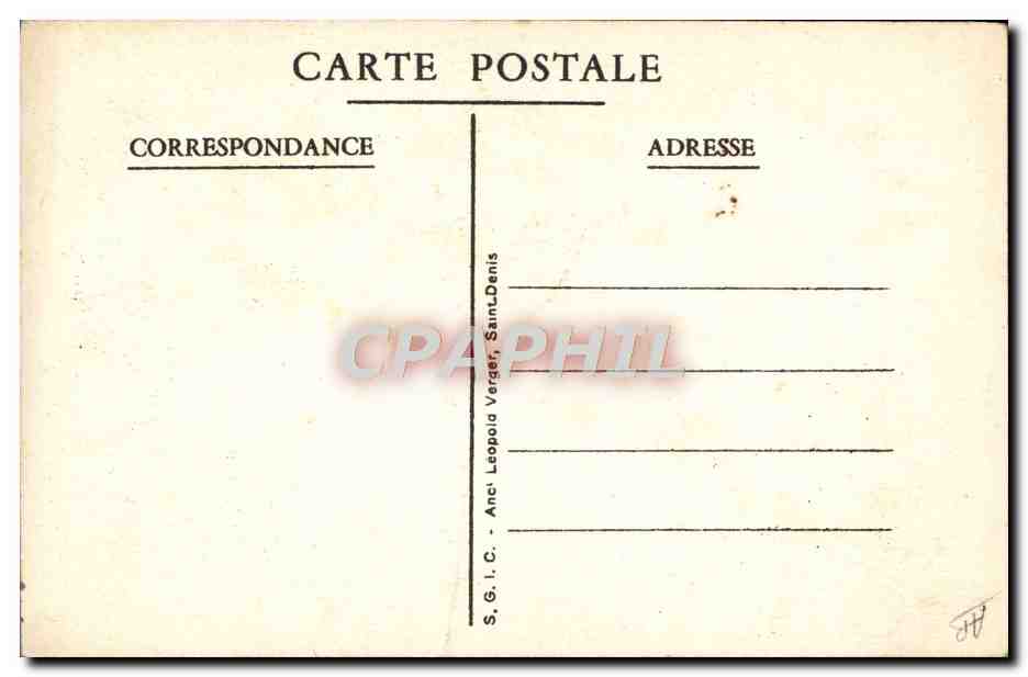 Santé maternelle et infantile — Publicité contre la syphilis — S.G.I.C. Anci. Leopolda Verger, Saint-Denis — Back