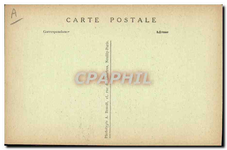 Hôpital Notre-Dame du Perpétuel Secours — Salle Sainte-Mathilde — Phototypie A. Benoît, Neuilly-sur-Marne — Verso