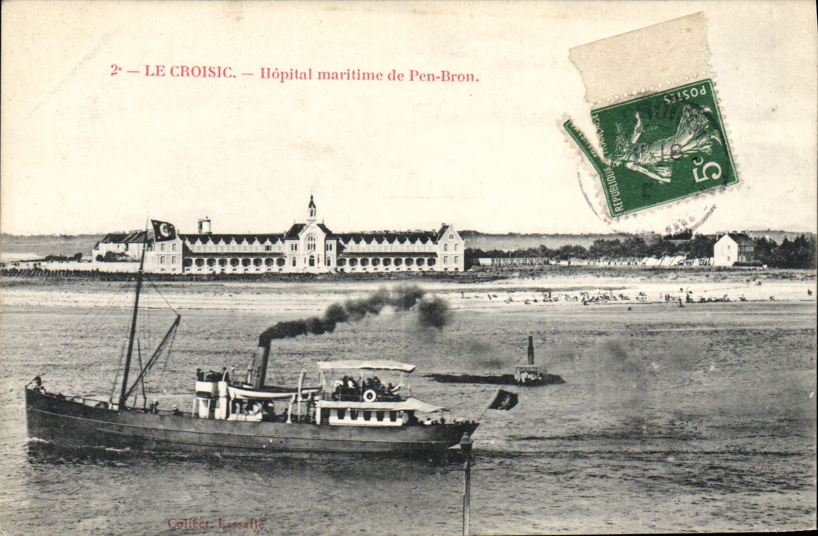 Le Croisic — Hôpital maritime de Pen-Bron — Collect. Lassalle