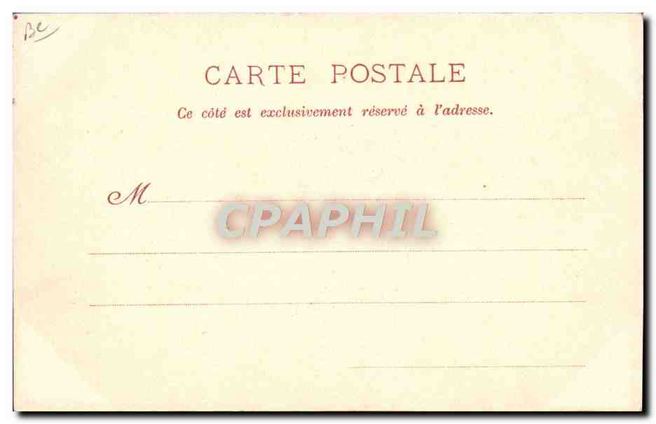 CPA Hippisme Cheval Saumur Saut de la barre  — Verso