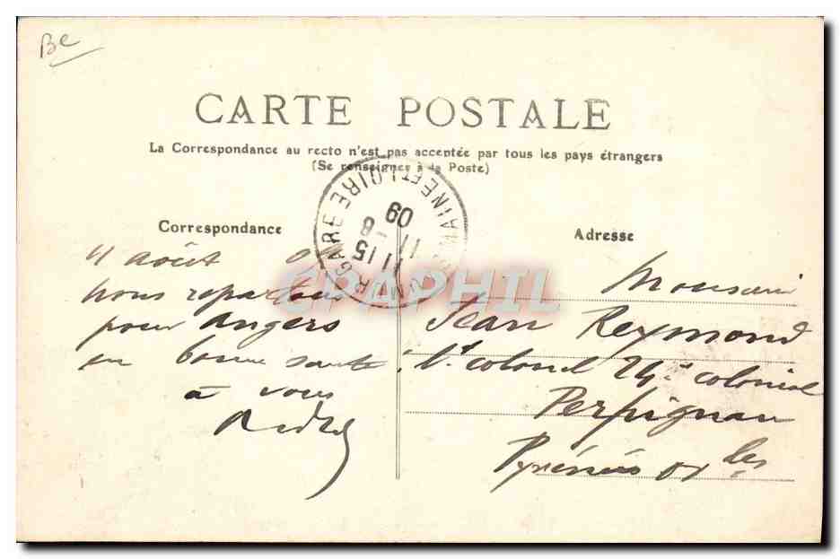 Saut d'obstacles — Saumur (M.-et-L.) — Er Voelcker, phot. Saumur, dés. 120 — Reverso