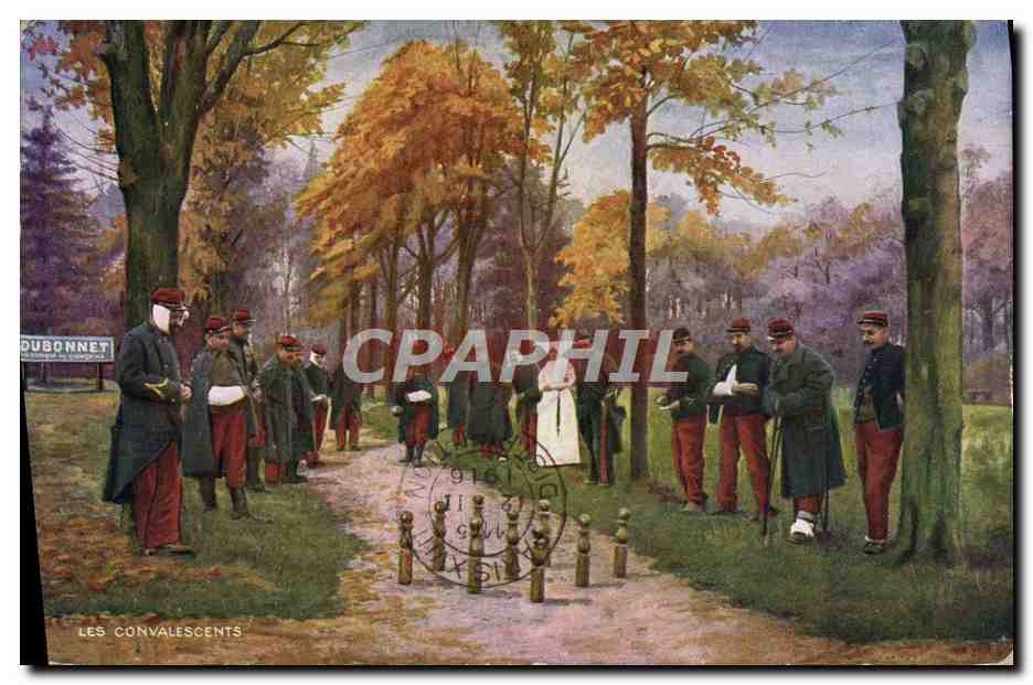 Les Convalescents — Éditeur Dubonnet, n° 1015