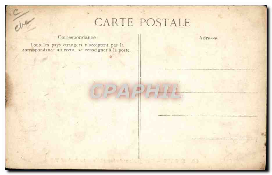 CPA Sports Navigation automobile Le Panhard Tellier — Verso