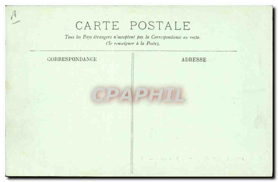 Le Havre — Le paquebot « La Touraine » — LL. — N° 243 — Verso