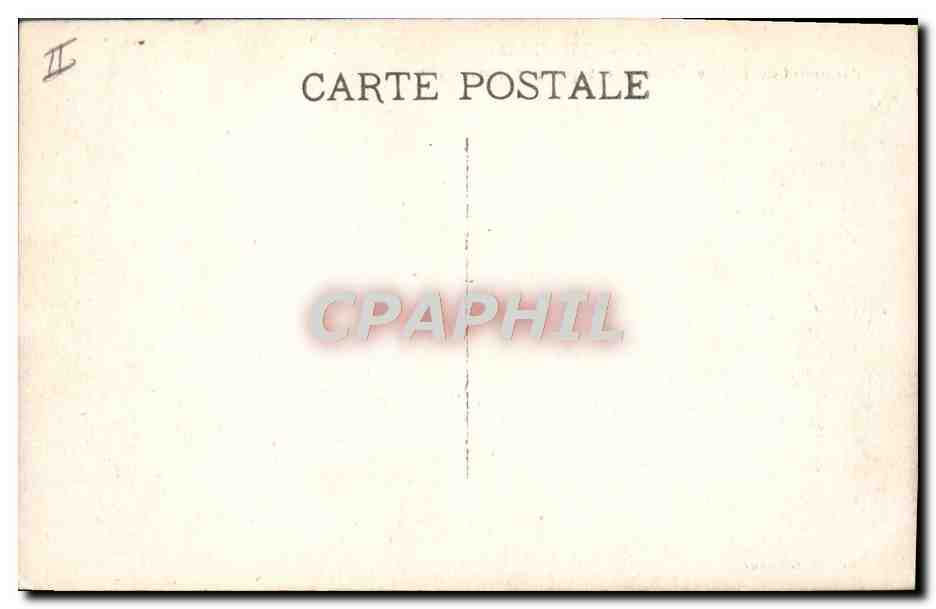S S TIMGAD — Paquebot de la Cie Transatlantique par grosse mer — Ed. H. Grimaud — Achterkant
