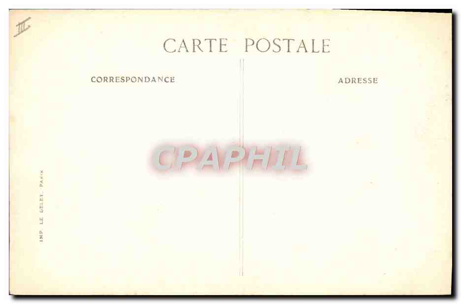 Le Havre — Transatlantique "La Touraine" — Imp. Le Deley, Paris — Reverso