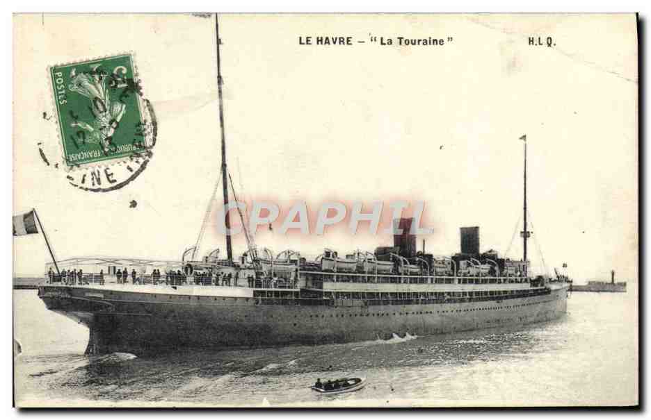 Le Havre — 'La Touraine' — H.L.Q.