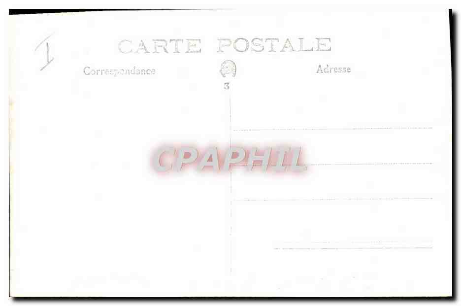 Ville de Tunis — Port de Tunis — Carte postale — Verso