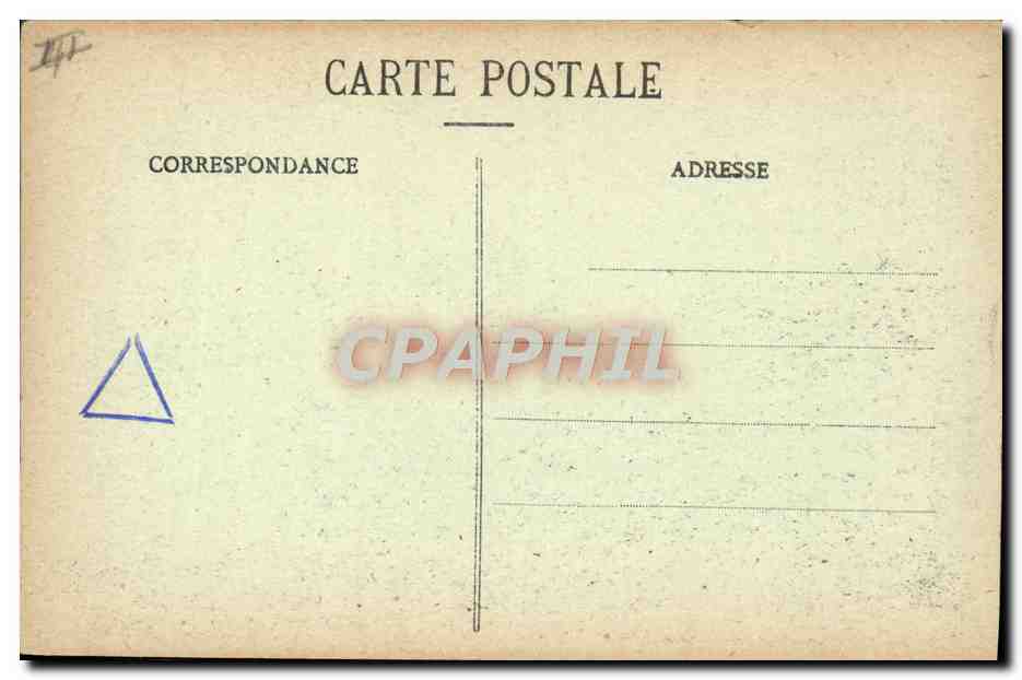 Les Bains de Mer rendent gai — Les Sables-d'Olonne — Collection Lucien Amaud, N° 1320 — Verso