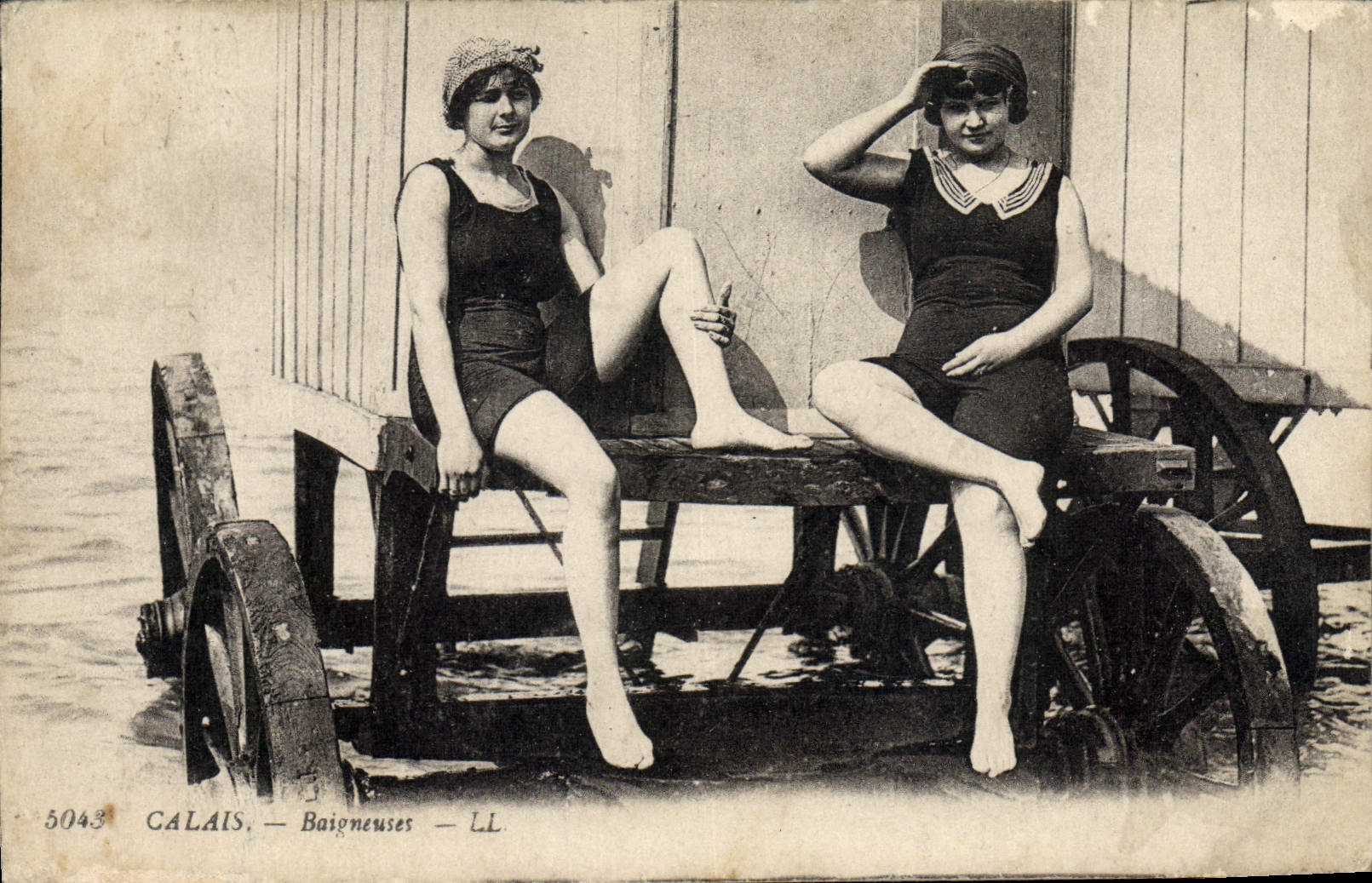Calais — Baigneuses — LL, n° 5043