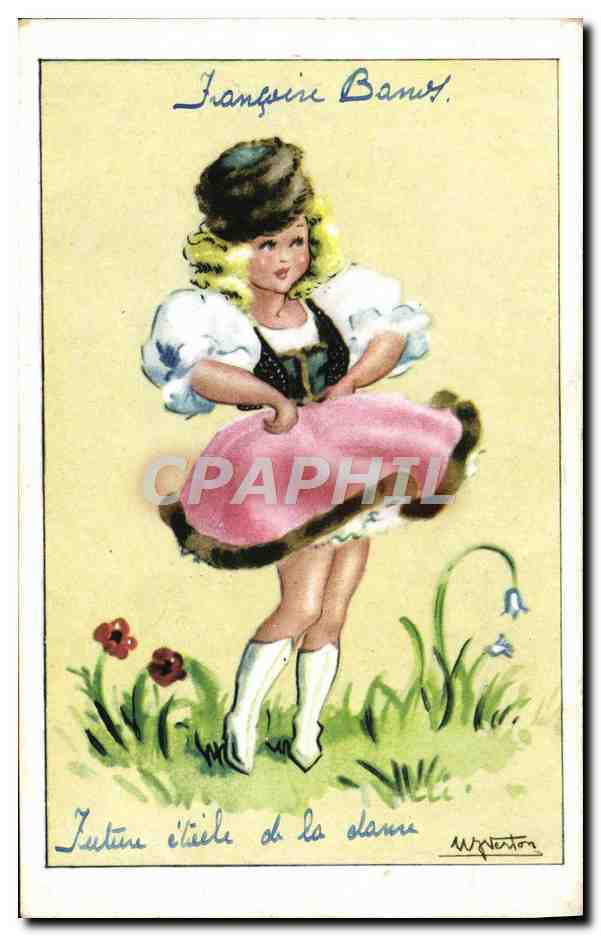 CPA Fantaisie Illustrateur Enfant