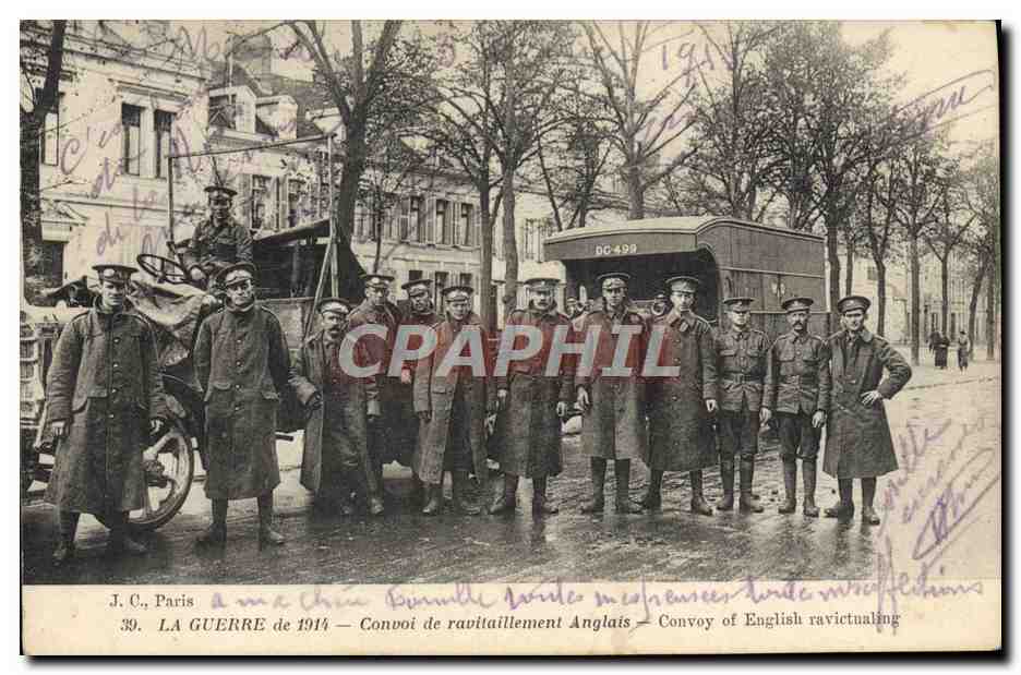 Convoy de suministros inglés — París — J.C. París, n°39