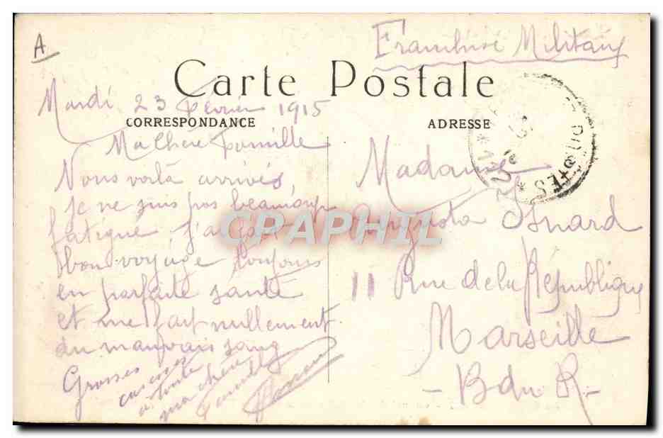 Convoy de suministros inglés — París — J.C. París, n°39 — Reverso
