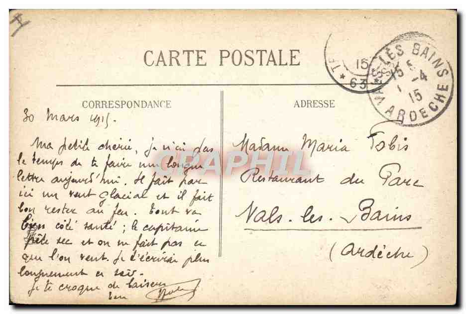 CPA Militaria Maubeuge un des forts detruits  — Rückseite