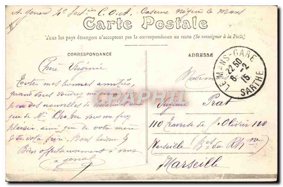 CPA Militaria Les allies ne perdent pas de temps  — Rückseite