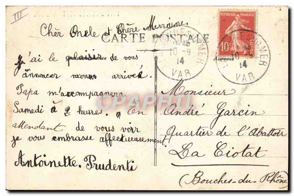 CPA Militaria Entree en Alsace Femme  — Verso