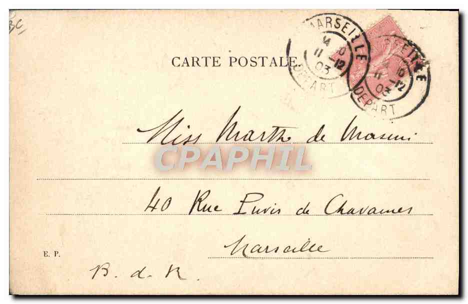 CPA Fantaisie Illustrateur Femme Perroquet — Rückseite
