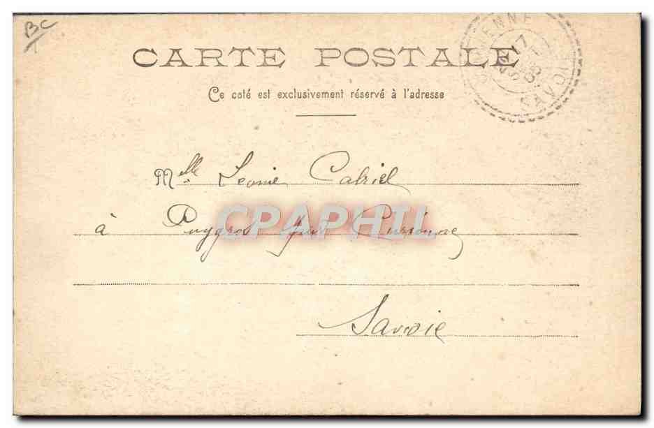 CPA Fantaisie Illustrateur Femme — Rückseite