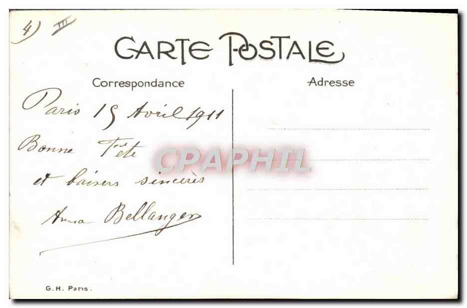 CPA Fantaisie Illustrateur Femme Tortue — Rückseite