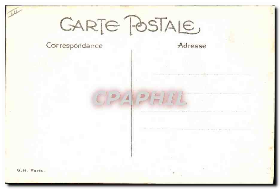 CPA Fantaisie Illustrateur Femme — Rückseite