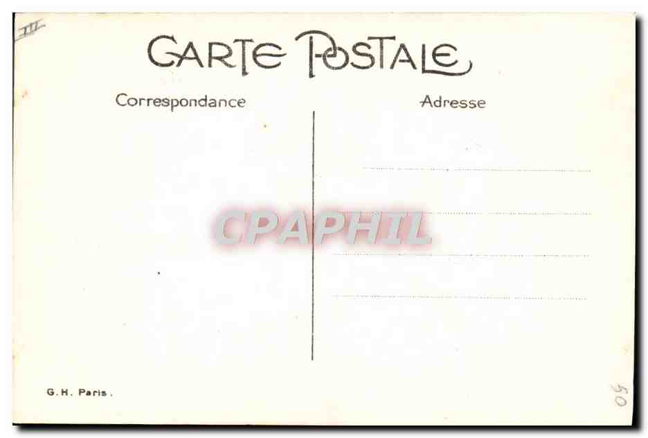 CPA Fantaisie Illustrateur Femme — Rückseite