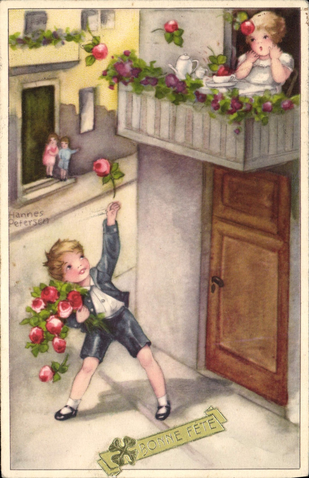 CPA Fantaisie Illustrateur Enfants
