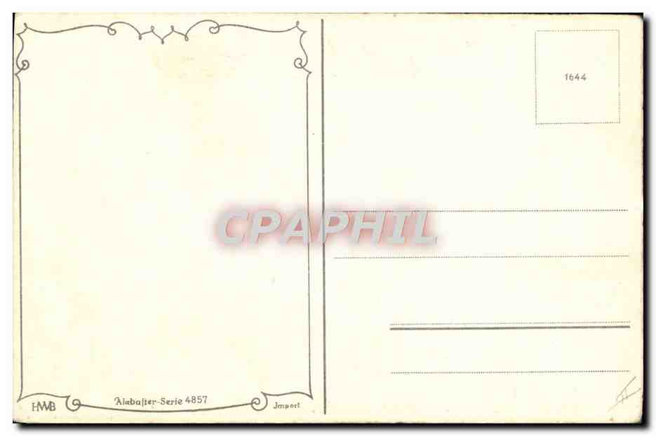 CPA Fantaisie Illustrateur Oeufs — Rückseite
