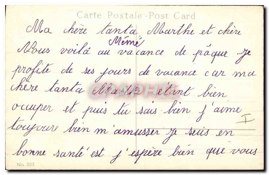 CPA Fantaisie Illustrateur Oeuf Poussins — Rückseite