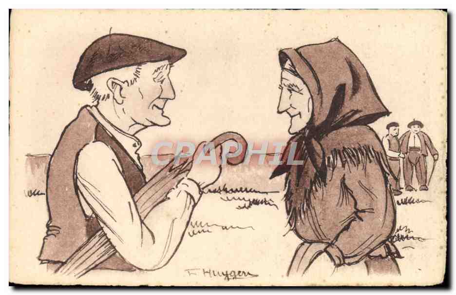 CPA Folklore Souvenirs de jeunesse 