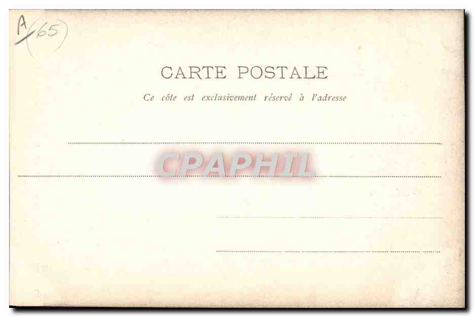 CPA Folklore Pyrenees Costumes du pays Bergers Ossalois du Pic du Midi Gorse — Verso