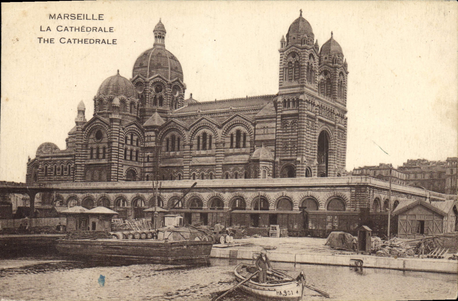 Marseille — La Cathédrale — éditeur HA.9014