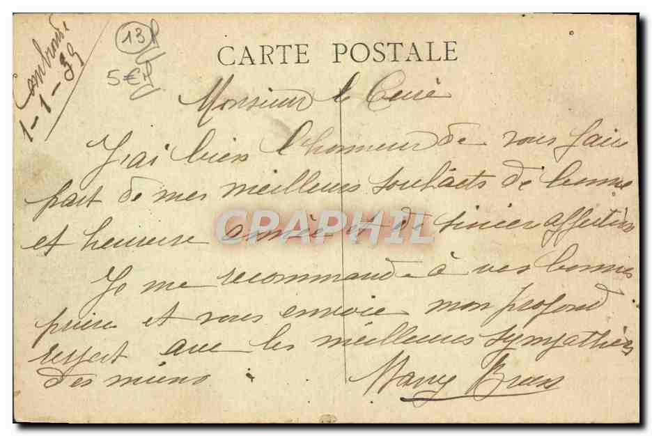 Marseille — La Cathédrale — éditeur HA.9014 — Rückseite