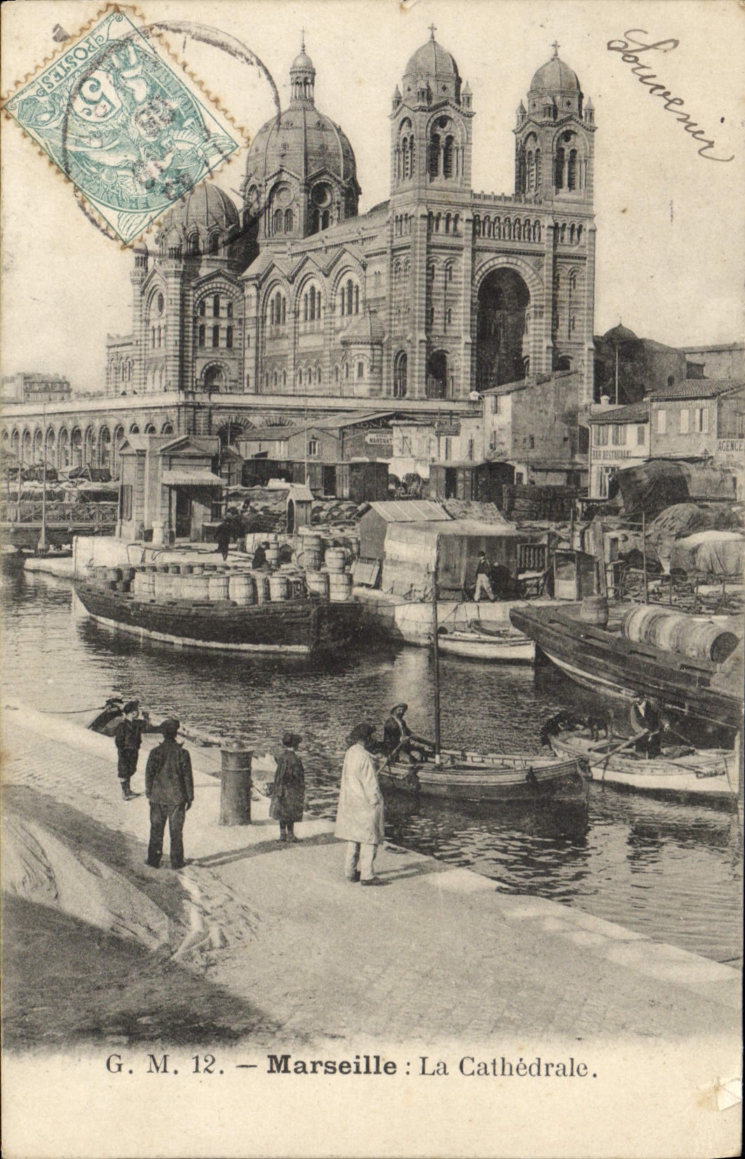 CPA Marseille La Cathedrale